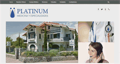 Desktop Screenshot of clinicaplatinum.com
